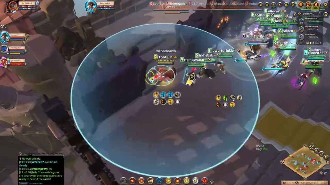 Era Empire vs CDG|   Castle  fight| | Shaper bomb Pov |  Albion Online | 19 - 02 -2026