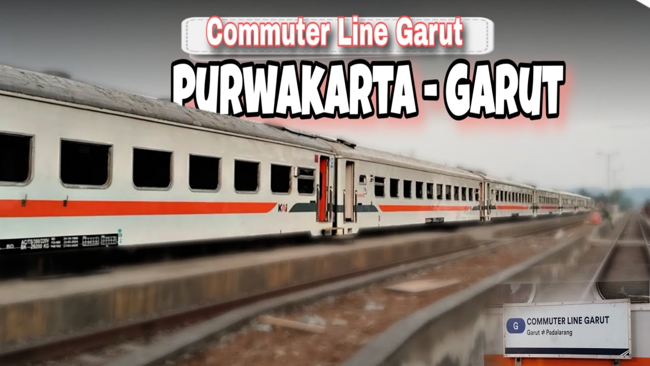 Mencoba KA Commuter Line Garut | Purwakarta - Garut