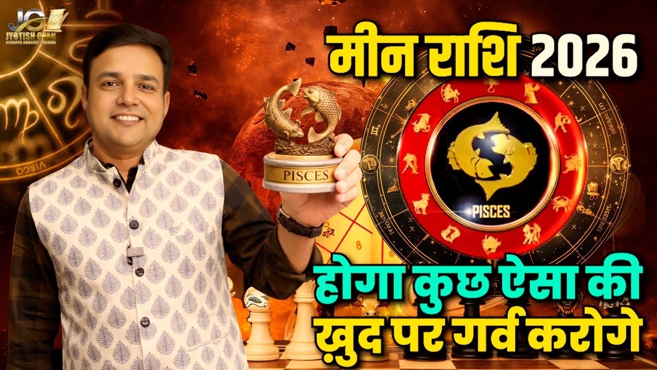 मीन राशि वार्षिक राशिफल 2026 | Meen Rashi Varshik Rashifal 2026 | Pisces Horoscope Prediction