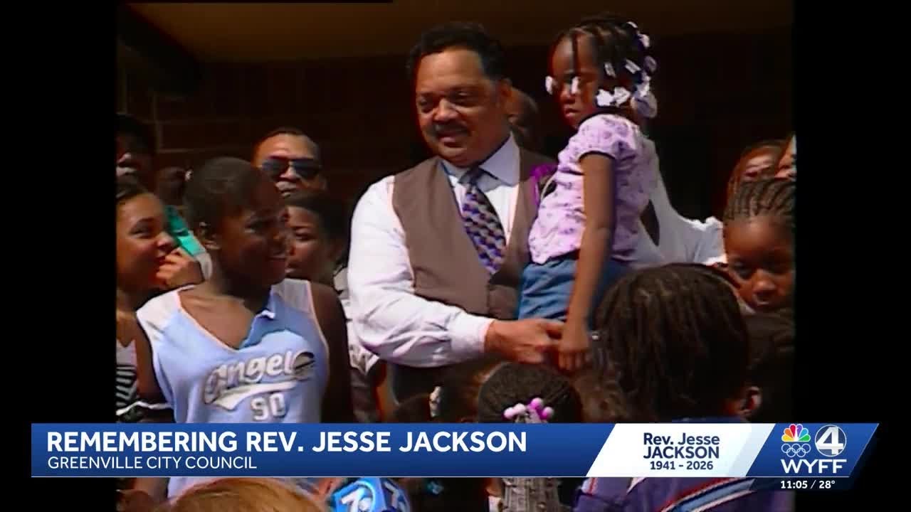Greenville leaders remember Jesse Jackson for advancing justice and equality