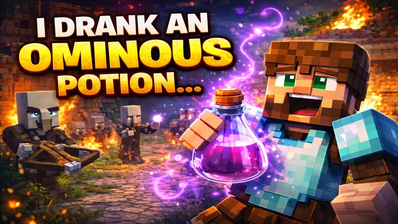Village Raids Went TERRIBLY Wrong… (Minecraft Survival EP.9)