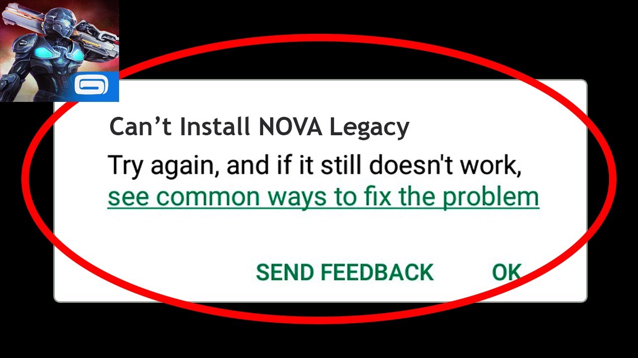 How to Fix Can't Install 