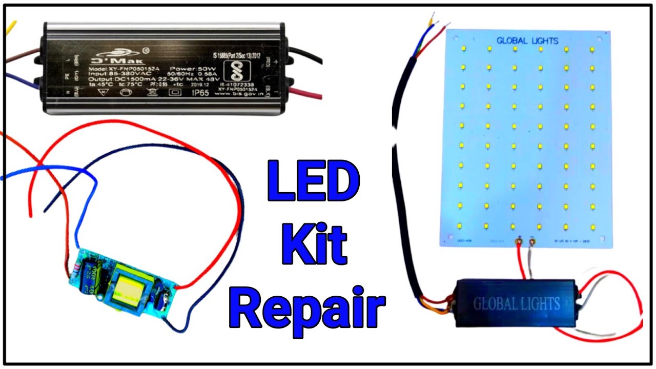 #50w LED SMPS Driver Choke Repair in Hindi