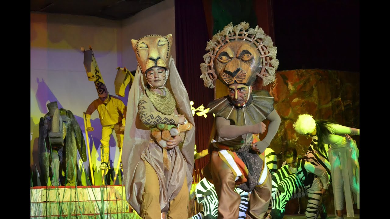 EL REY LEON - Gala Artes 2015 Colegio San Lorenzo - Copiapó - Chile