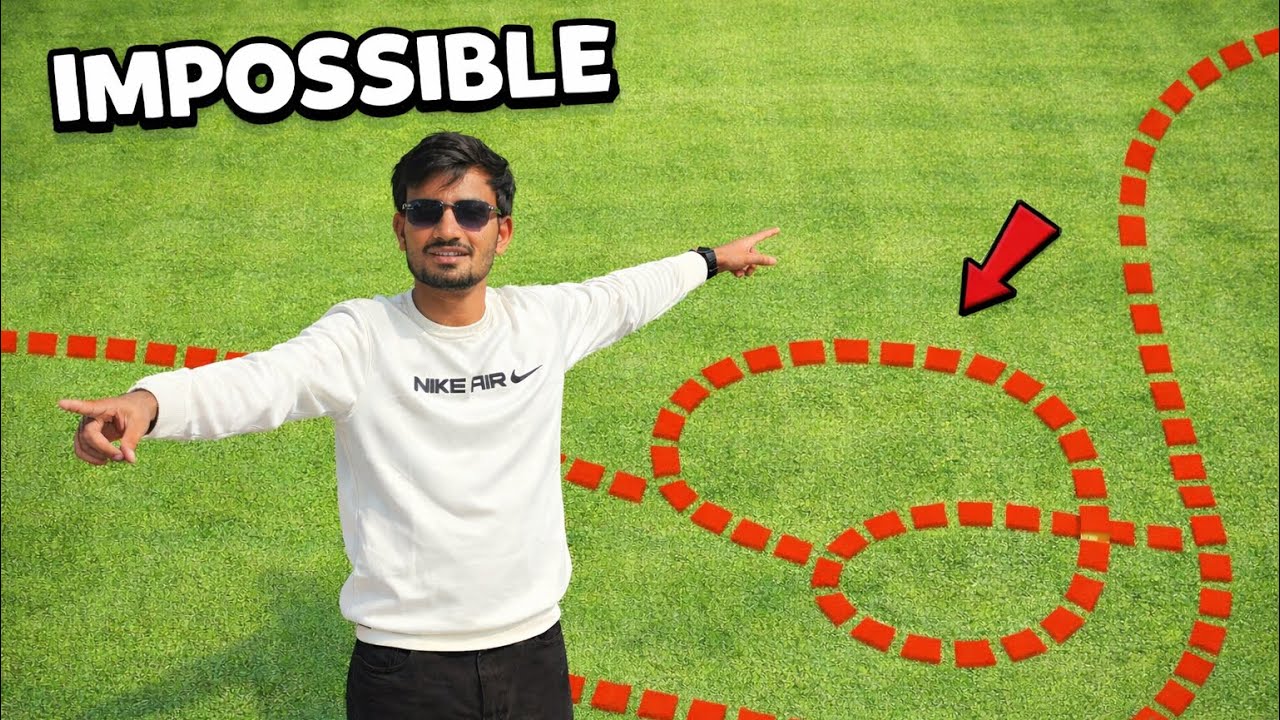 It Is Impossible To Walk In A Straight Line Blind Folded? 