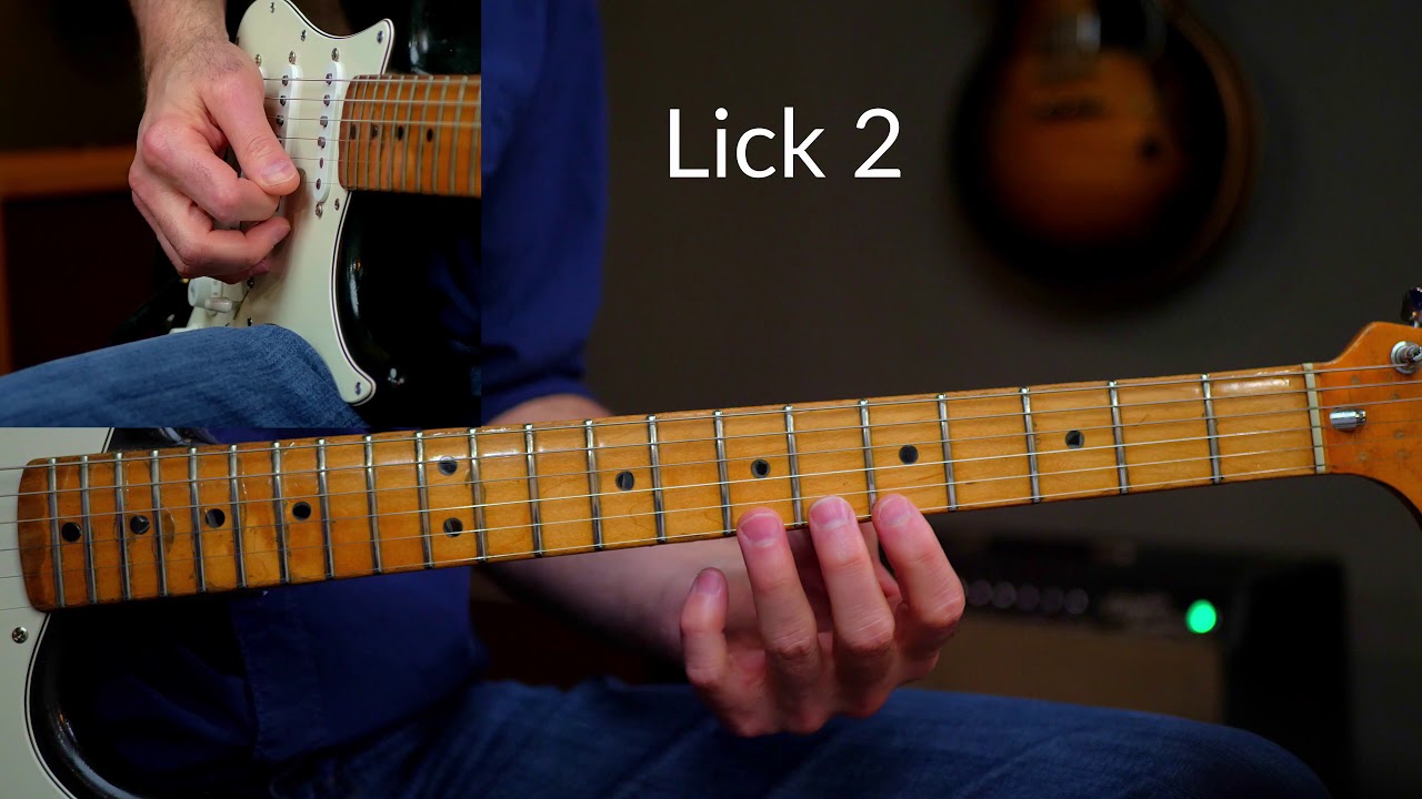 Clapton 8 Bar Blues Solo Lesson