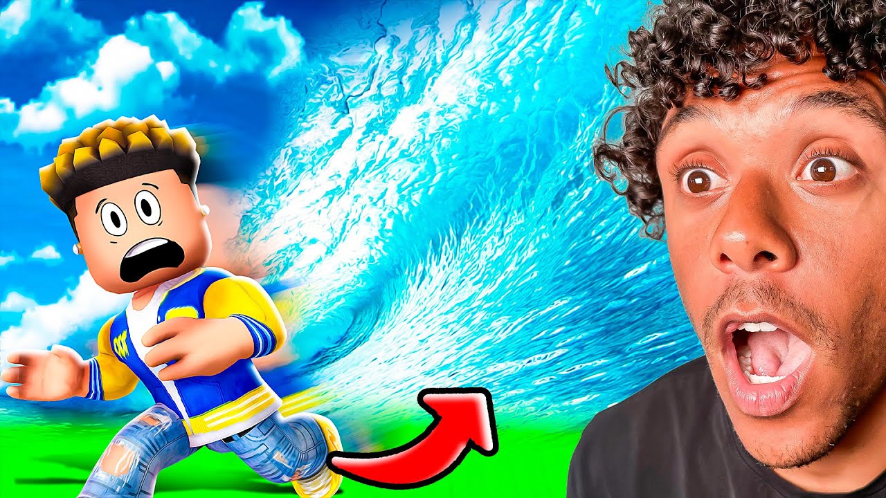Могу ли я спастись от ЦУНАМИ в Roblox?!