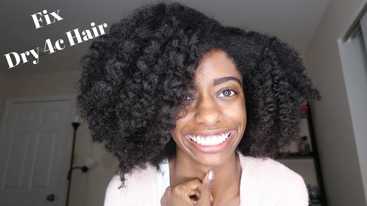 How To Moisturize Dry 4c Hair + A Bomb Braid out!