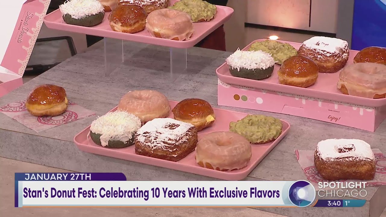 Stan's Donut Fest: Celebrating 10 Years With Exclusive Flavors