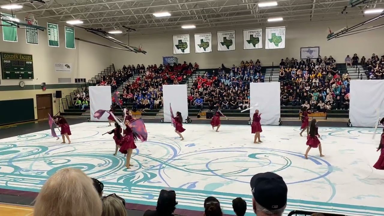 Goose Creek Memorial winterguard 2023