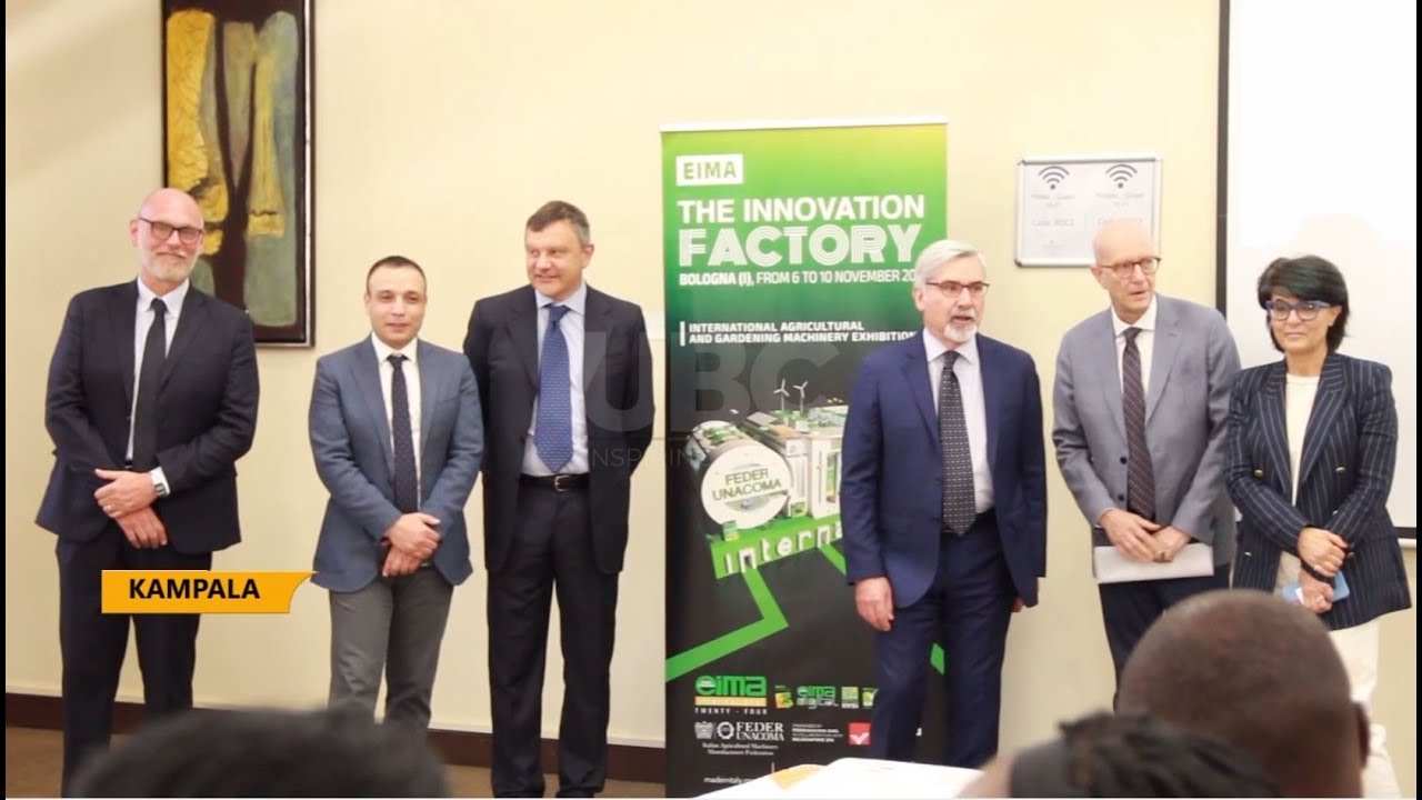 Investing in Agro mechanization - Italy urges Uganda to embrace latest agricultural technology.