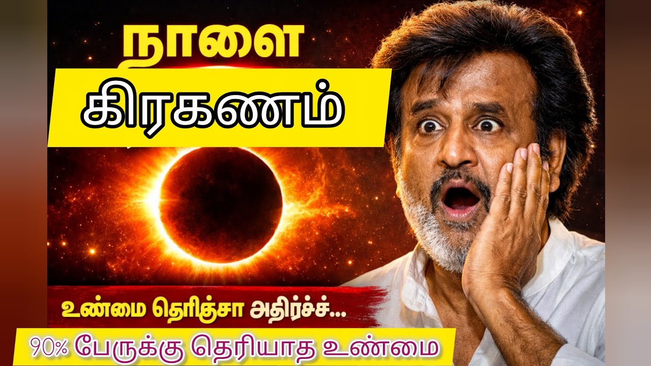 கிரகணம் வந்தால் என்ன நடக்கும்? விஞ்ஞான ரகசியம் @Sdmincrativevideos 