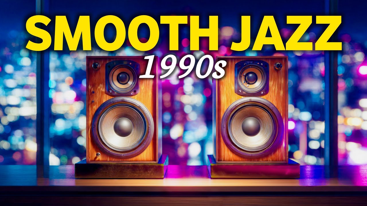 90s Smooth Jazz Lounge | Relaxing Chill for Focus, Productivity & Rest
