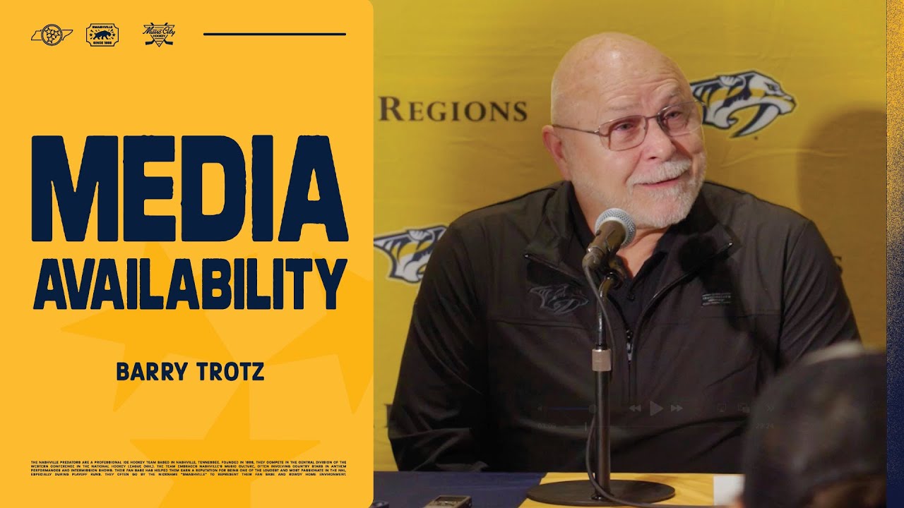 Barry Trotz Media Availability - Training Camp: Sept. 18, 2025