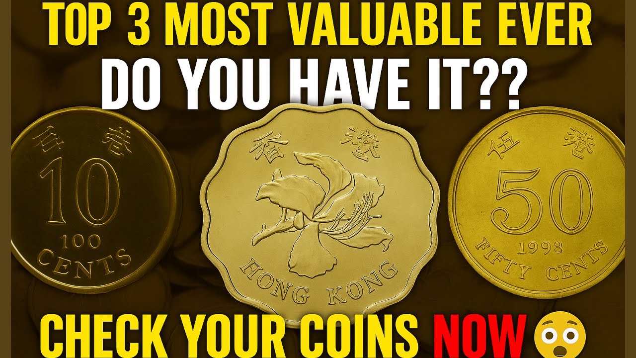 Top 3 🔥Most Valuable Hong Kong Coins in the World!!🔥