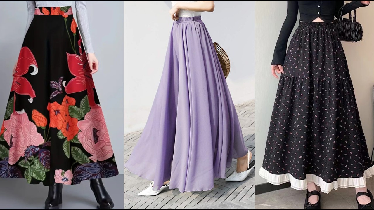 Trendy Summer Long Skirt Outfit Ideas