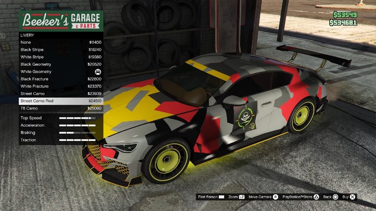 Grand Theft Auto V Racing