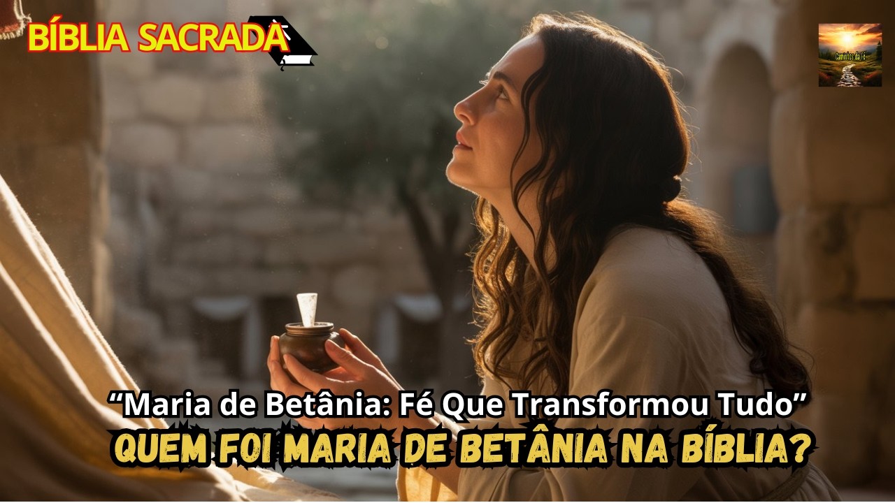 QUEM FOI MARIA DE BETÂNIA NA BÍBLIA? – “A MULHER QUE UNGIU OS PÉS DE JESUS”