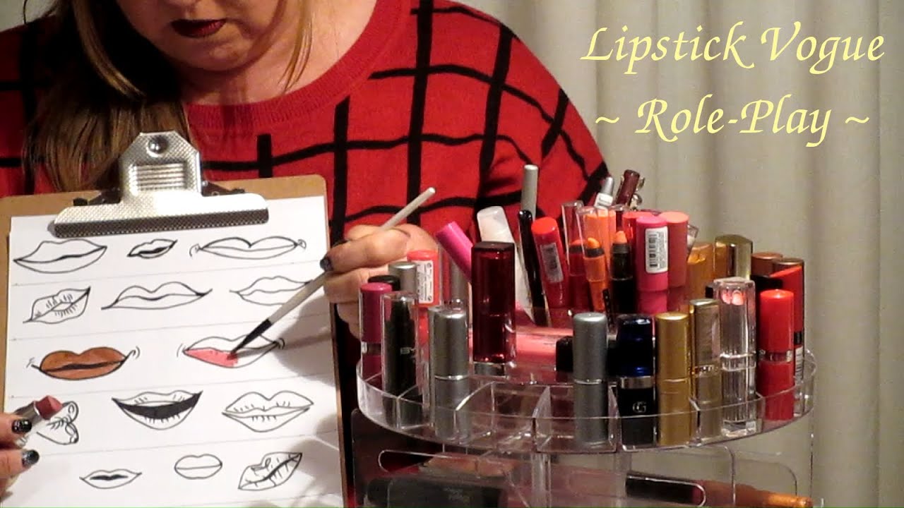 ASMR  **ROLE PLAY/LIPSTICK COUNTER SHOP**