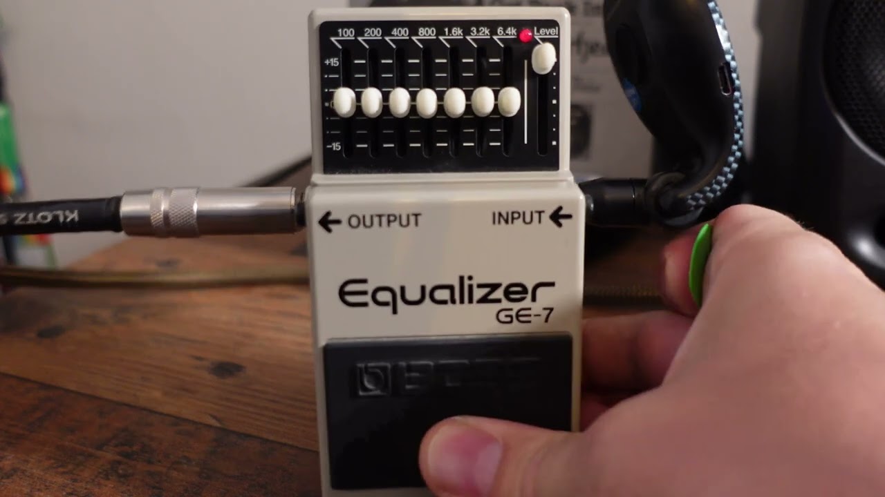 BOSS GE 7 - EQ Pedal - Tipps und Tricks (wenig Gelaber, viel Ton)