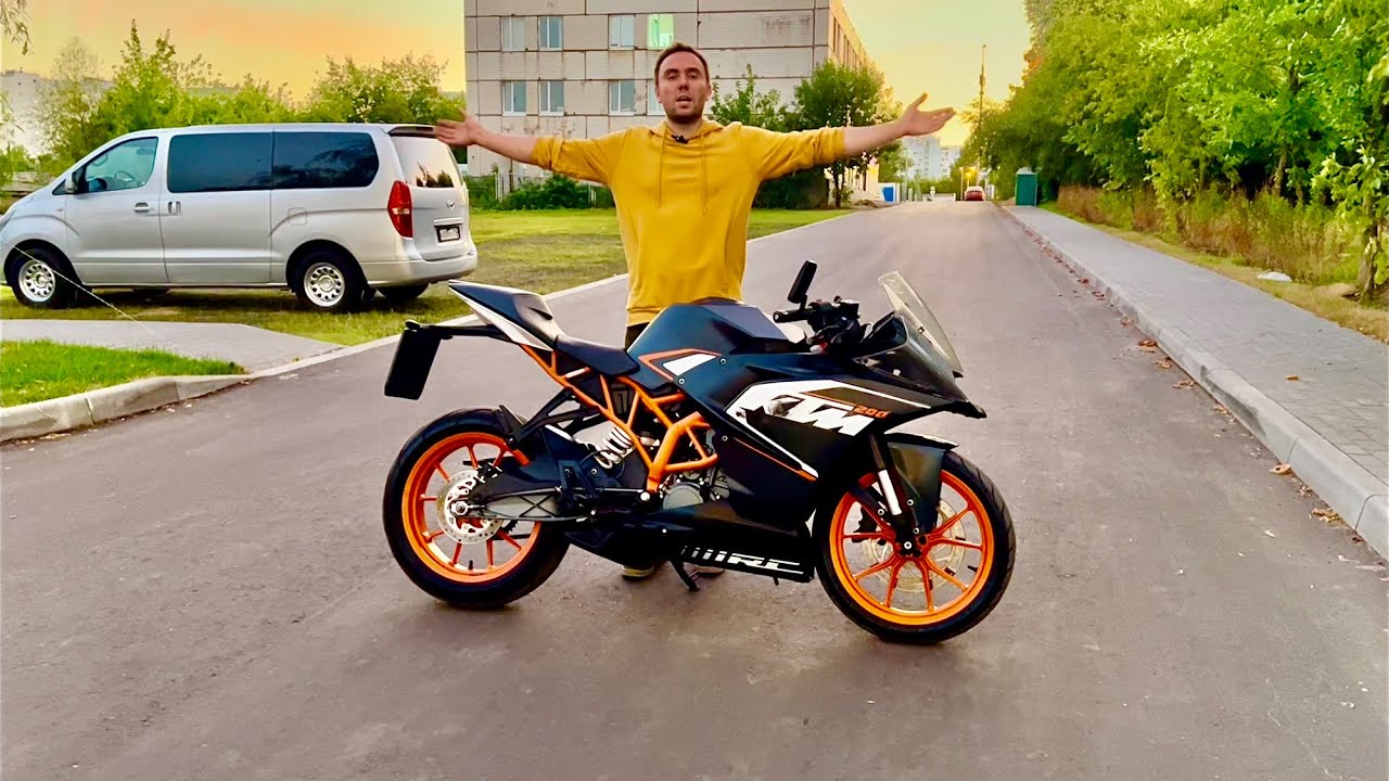 ПРОДАЖА МОТОЦИКЛА 🏍 KTM RC 200 🔥 ОТ МОТО БАРОНА ⚜️ BRONZE