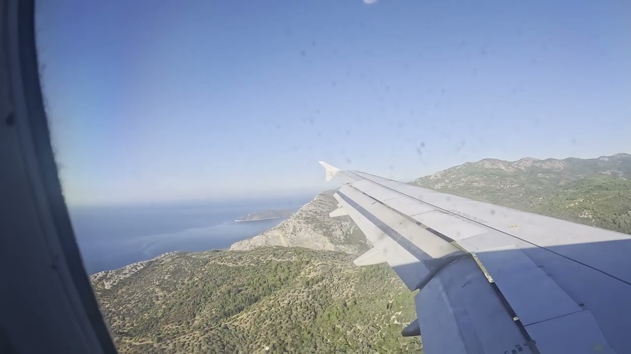 Landing in Samos - Greece August 2025 - UHD - Προσγείωση στη Σάμο