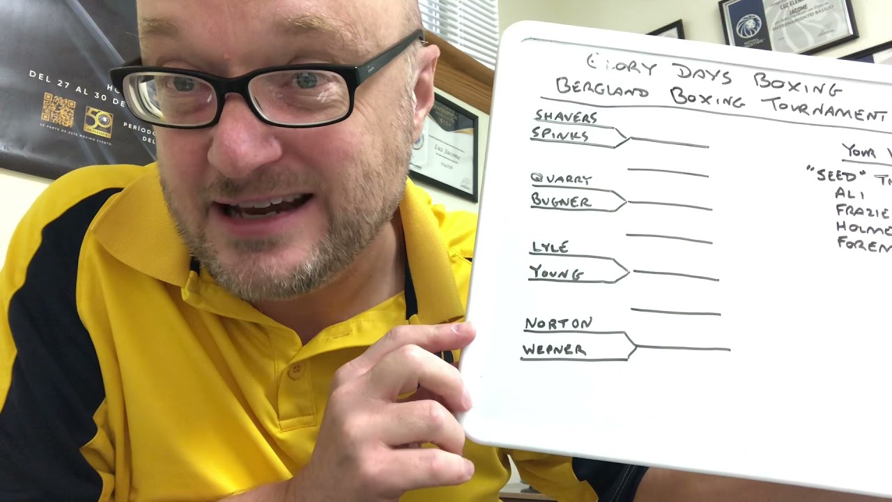 Glory Days Boxing:  Bergland Boxing Tournament Preview!  Your votes needed!