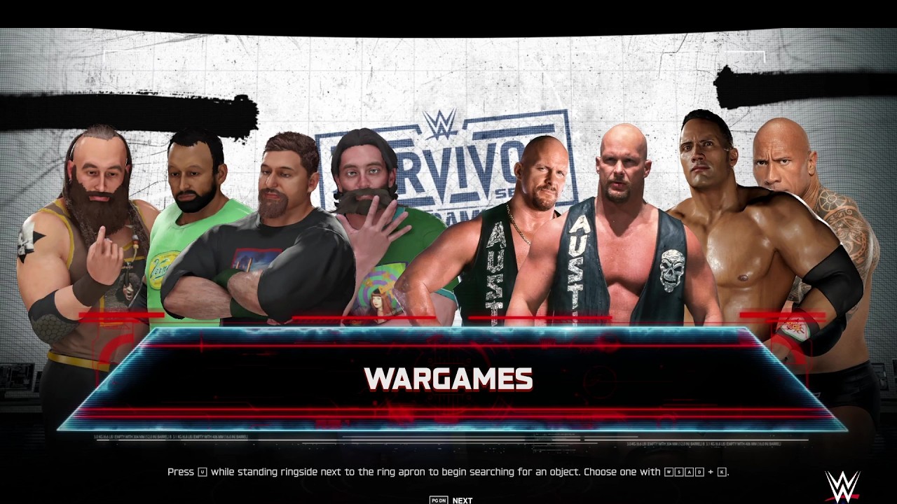 s2e29 DWW 3:16 WARGAMES Mutation Station, Notso Regulars vs Stone Cold Steve Austins
