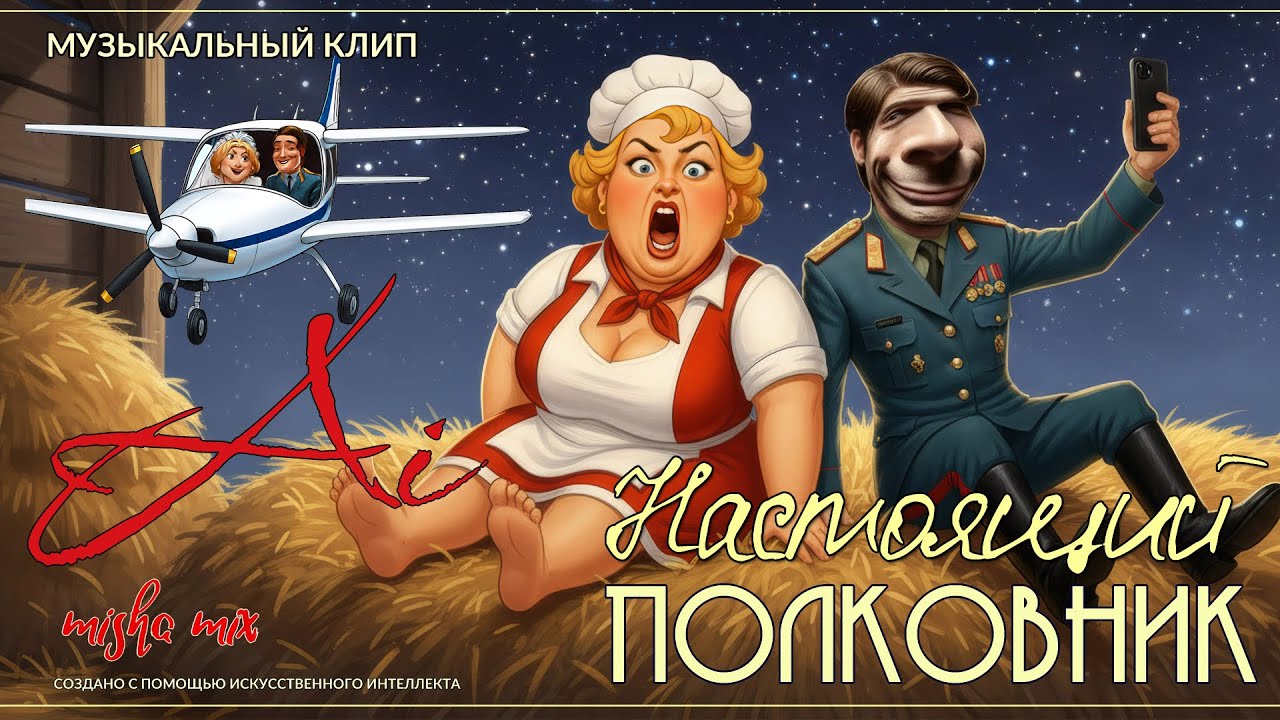 Настоящий полковник. Музыкальный клип о телефонных мошенниках.