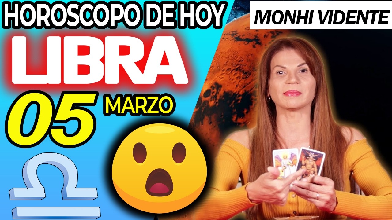 LIBRA ♎URGENTE🆗ALGO GRANDE VIENE PARA TI🎴 Horóscopo De Hoy 5 De Marzo 2026 | Mhoni Vidente