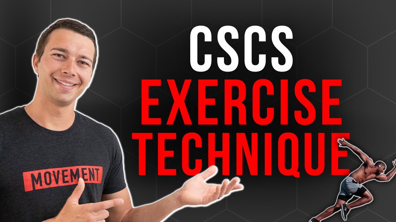 CSCS Exercise Technique: Speed and Agility