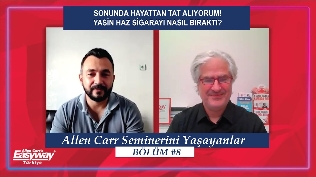 Sigara nasıl bırakılır? ALLEN CARR SEMİNERİNİ YAŞAYANLAR #sigaranasılbırakılır #sigarayıbırak