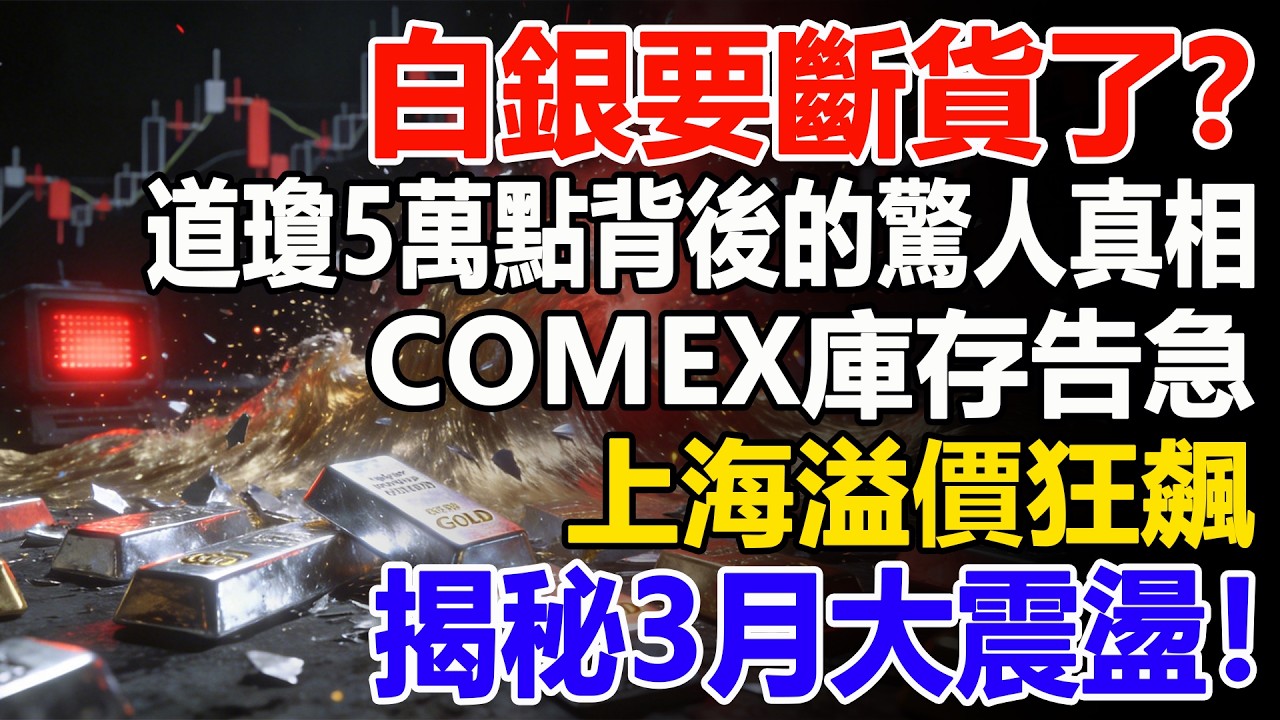 白銀暴跌只是开始？比跌價更重大的危機：這套「新型政策收割」正盯上你的荷包！#白銀#黃金#貴金屬#美元#現貨價格#投資#理財#黃金#銀行#經濟學#金融#理財#比特幣