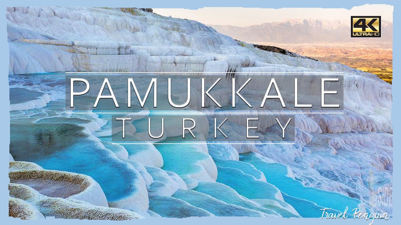 PAMUKKALE & HIERAPOLIS ● Turkey 🇹🇷 【4K】 Cinematic Travel Video