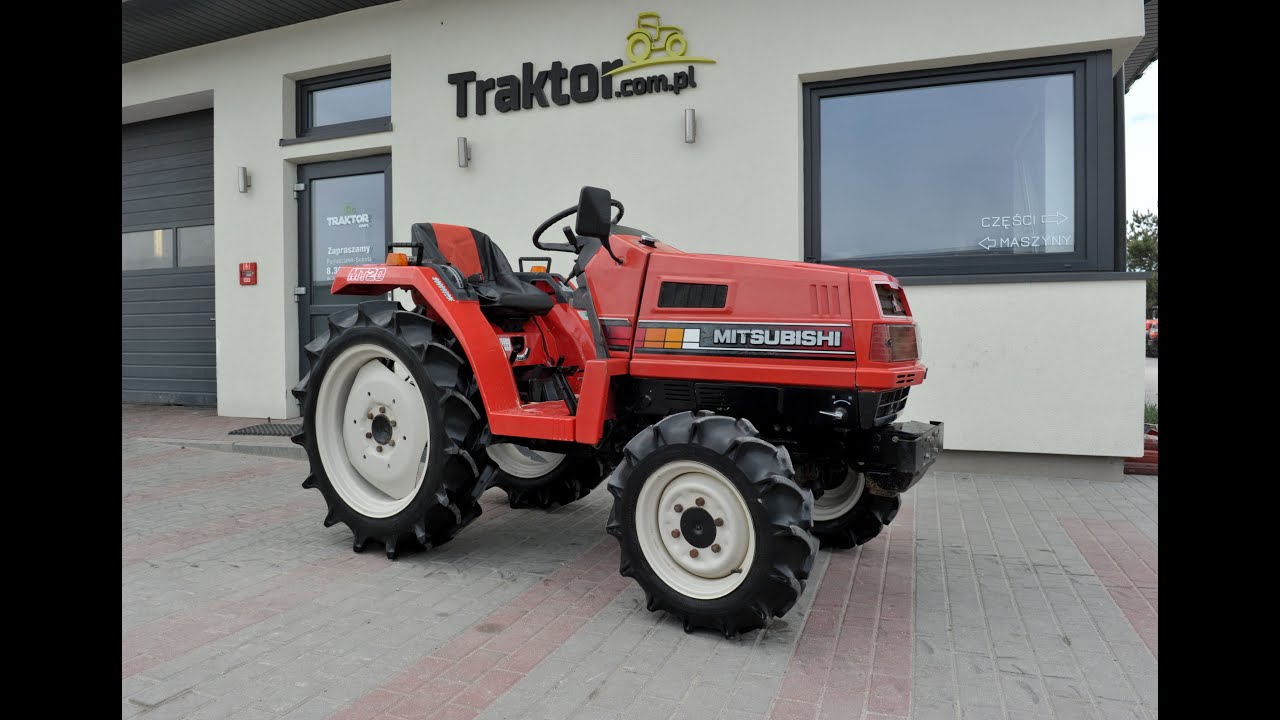 Mitsubishi MT20 4X4 20KM japoński miniciągnik TRAKTOR.COM.PL