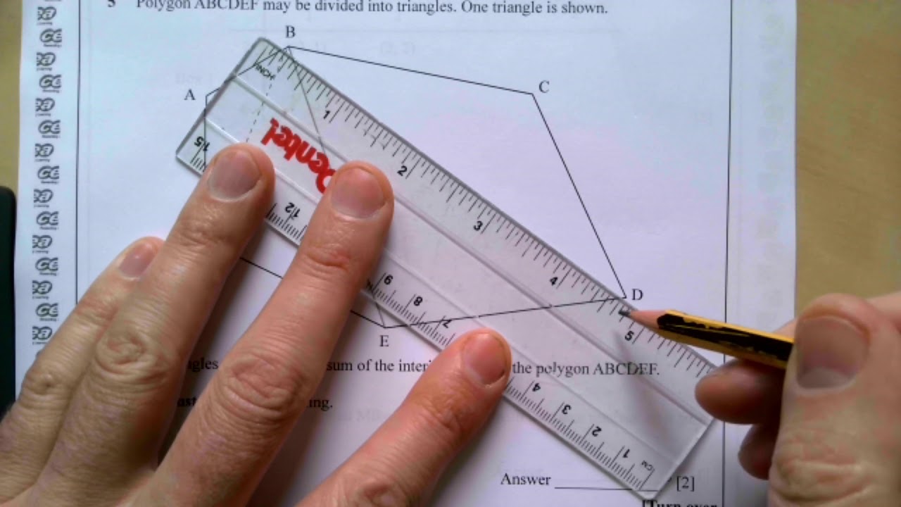 CCEA   GCSE  Maths   M6   Paper 1   Jan 2020