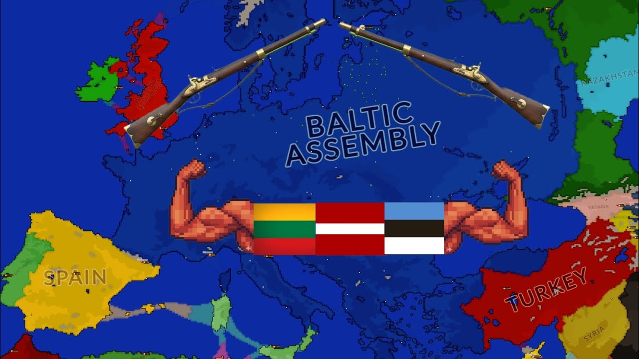 🇱🇻🤝🇪🇪🤝🇱🇹 BALTIC ALLIANCE – ATTACKING EUROPE 🌍💣