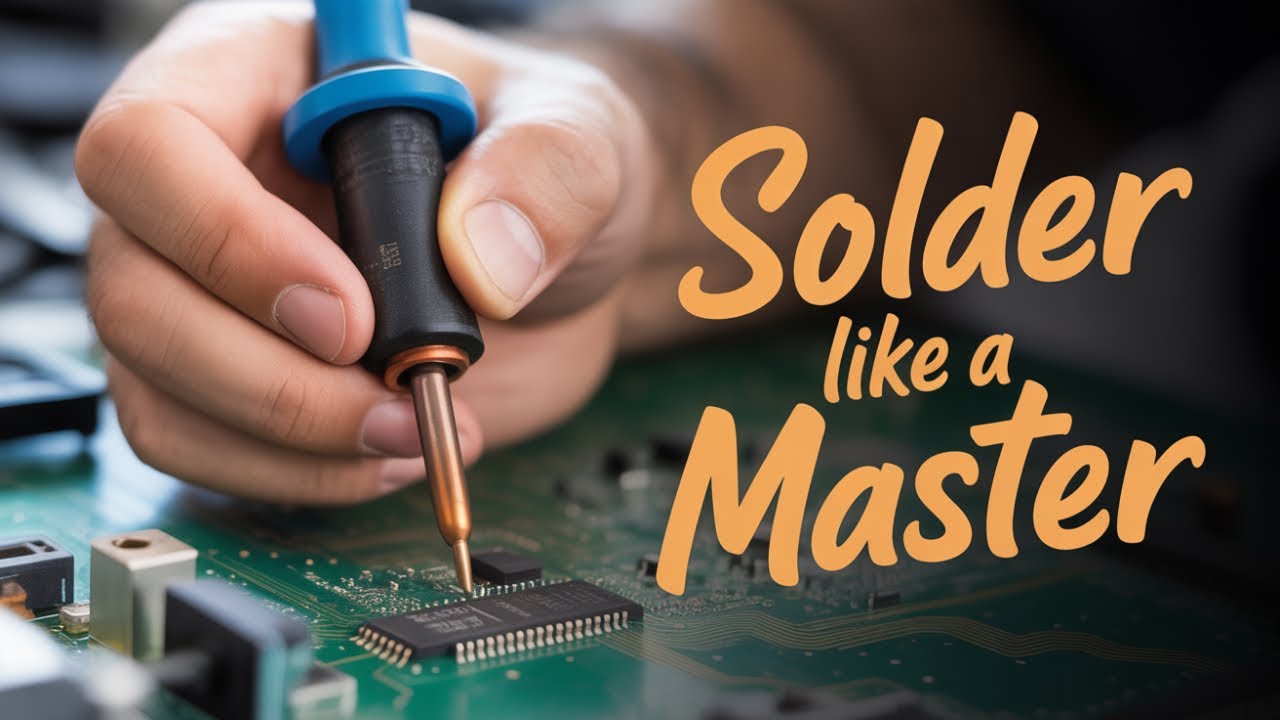 How to Use a Soldering Iron Like a Pro | अच्छे तरीके से Soldering करना सीखे