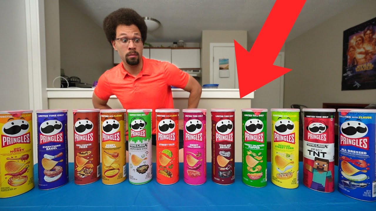 The 12 Cans Of Pringles Food Challenge