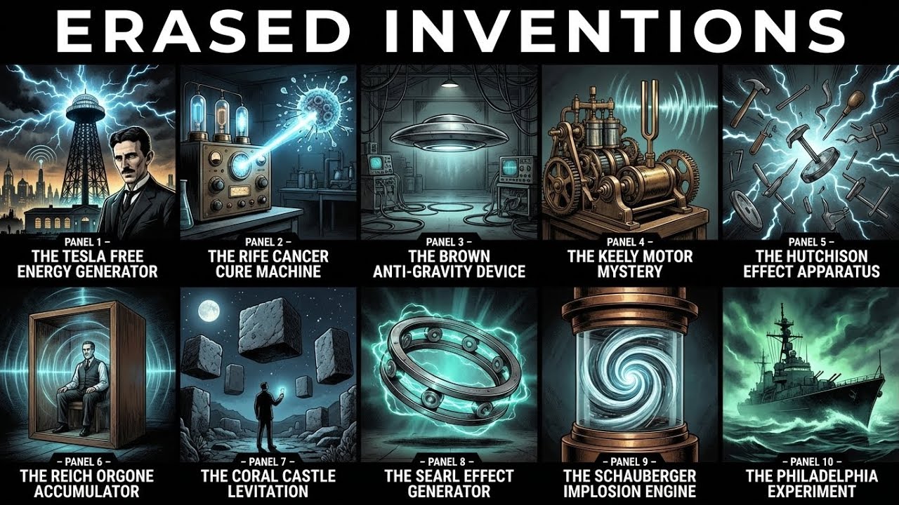 10 Impossible Inventions That Were Erased From History