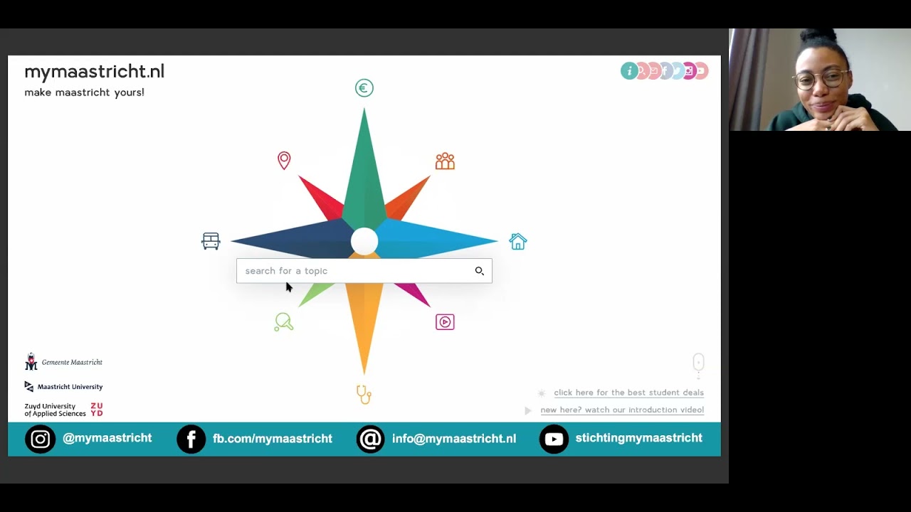 11/2021 mymaastricht webinar @Master Open Day Maastricht University