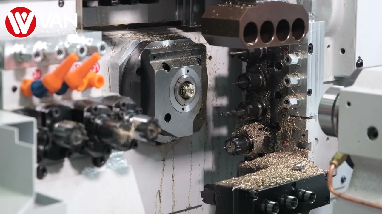 Van MR20V7 CNC Kayar Otomat Tezgahı - Zar İşleme &Ccedil;alışması