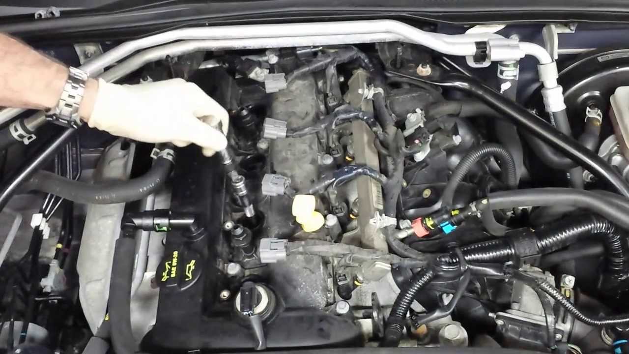 2006 Mazda Miata MX-5: Spark plug replacement