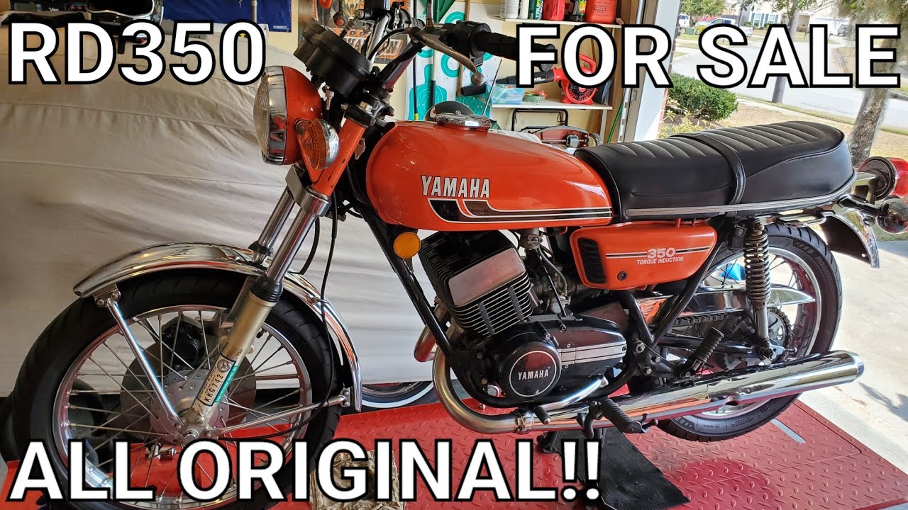 My 1975 Yamaha RD350 is up for sale! #rd350 #yamaha
