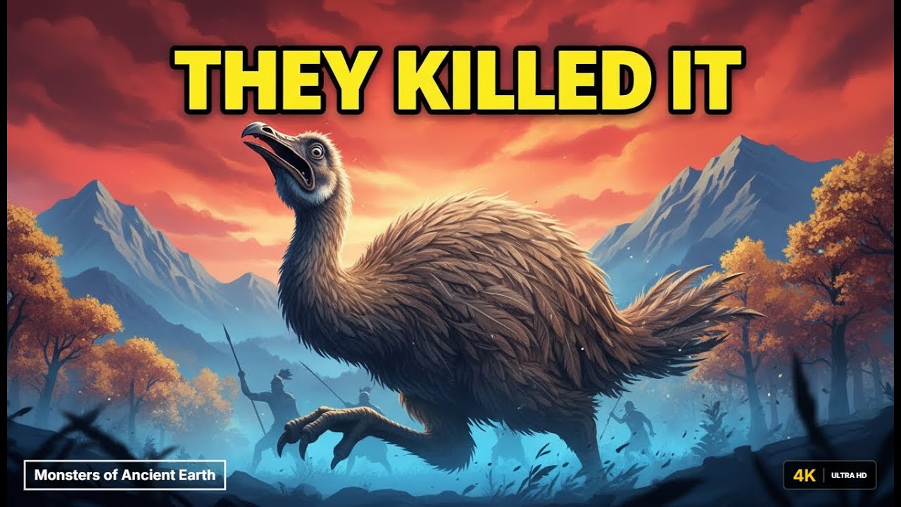 Moa – The Giant Bird Hunted to Oblivion