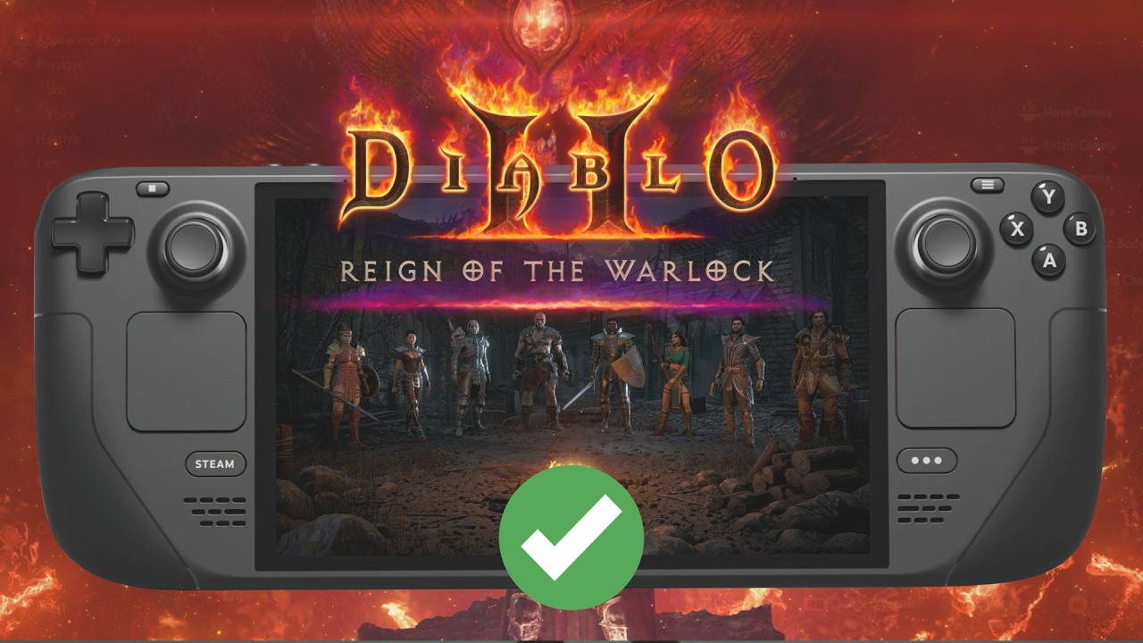 Steam Deck Diablo 2 Resurrected | Идеальные 60 FPS с этими настройками