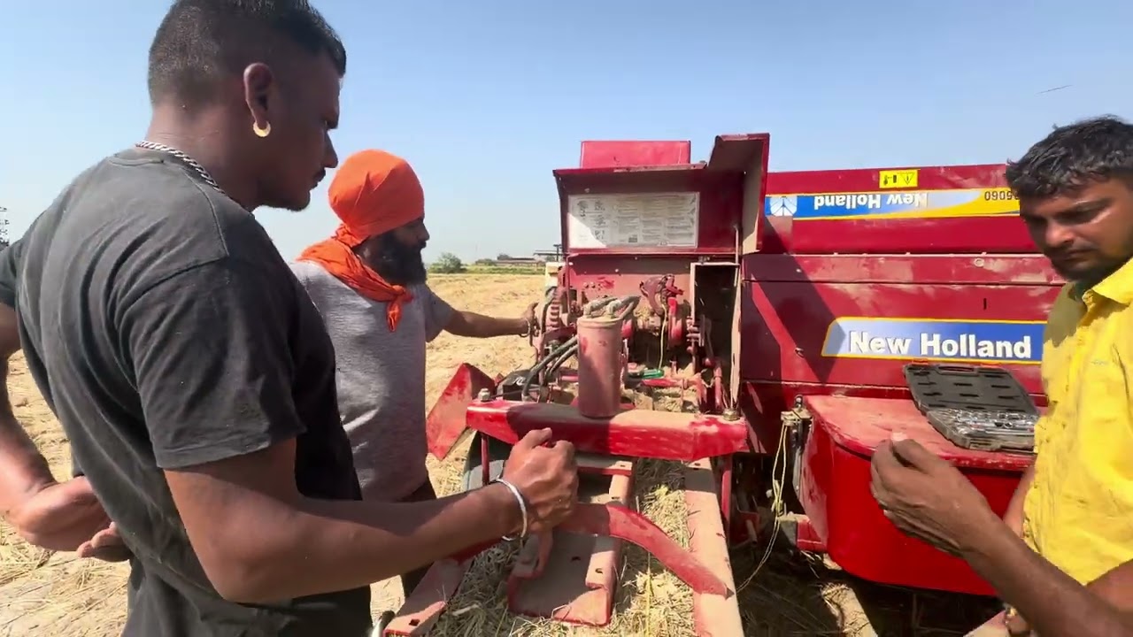 New holland baler bc5060. Setting 🧿👍🤟🏻