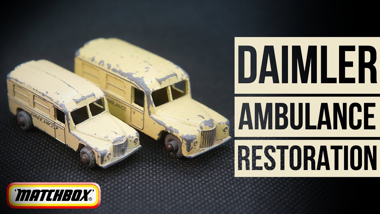 MATCHBOX restoration: 14A & 14B Daimler Ambulance