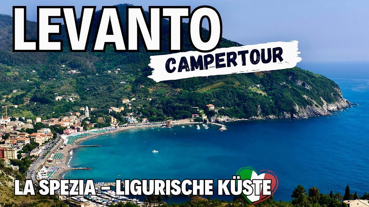 Wohnmobil-Abenteuer in Levanto & La Spezia!  Ligurische Küste -  Bella Italia 🌊🚐