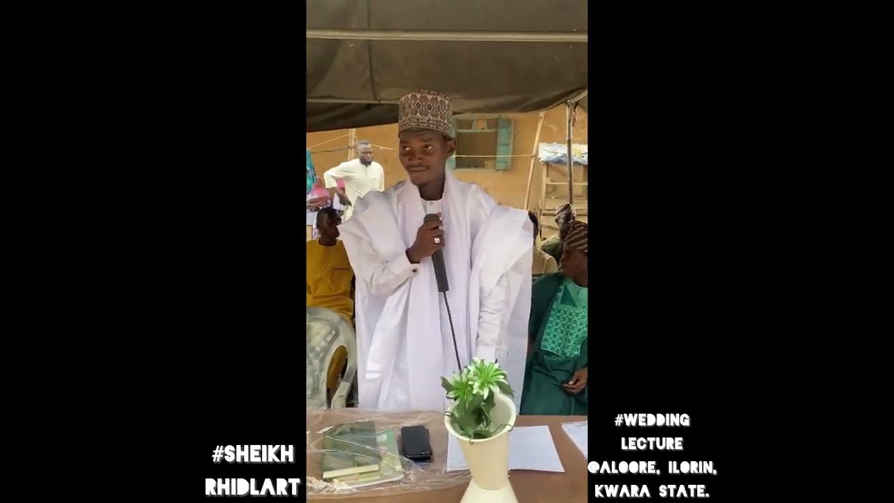 #wedding lecture preview #ilorin #kwara state
